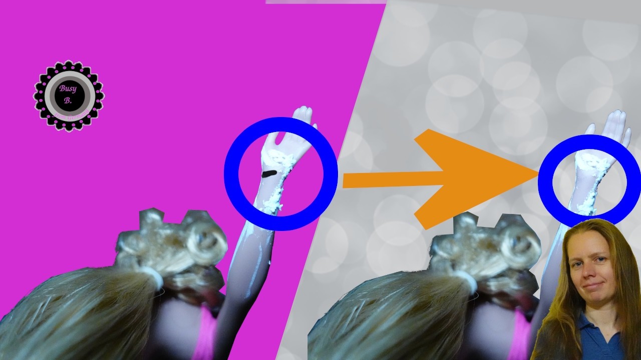Vintage Barbie Restoration: Removing Years of Ink Damage