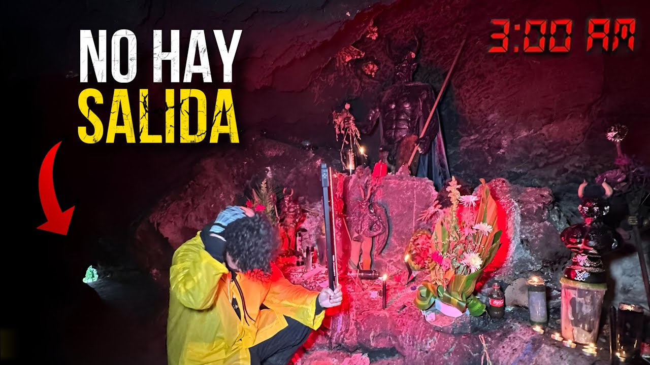 Entramos SOLOS a la Cueva Del DIABLO en CATEMACO I Grabamos La PARTE PROHIBIDA
