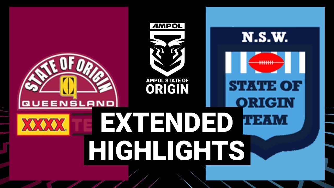 NRL Highlights | State of Origin 2001 | Game 1 | Extended Highlights | NRL
