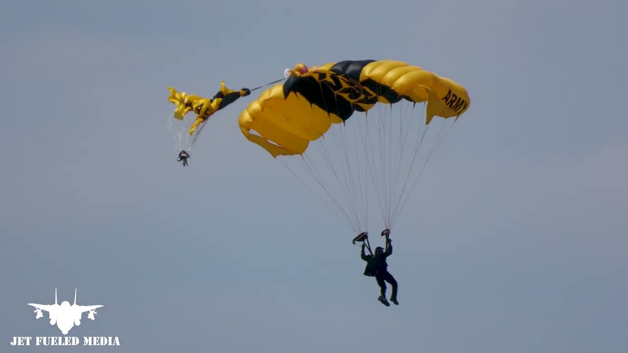US Army Golden Knights Parachute Team - 2024 CenterPoint Energy Dayton Air Show
