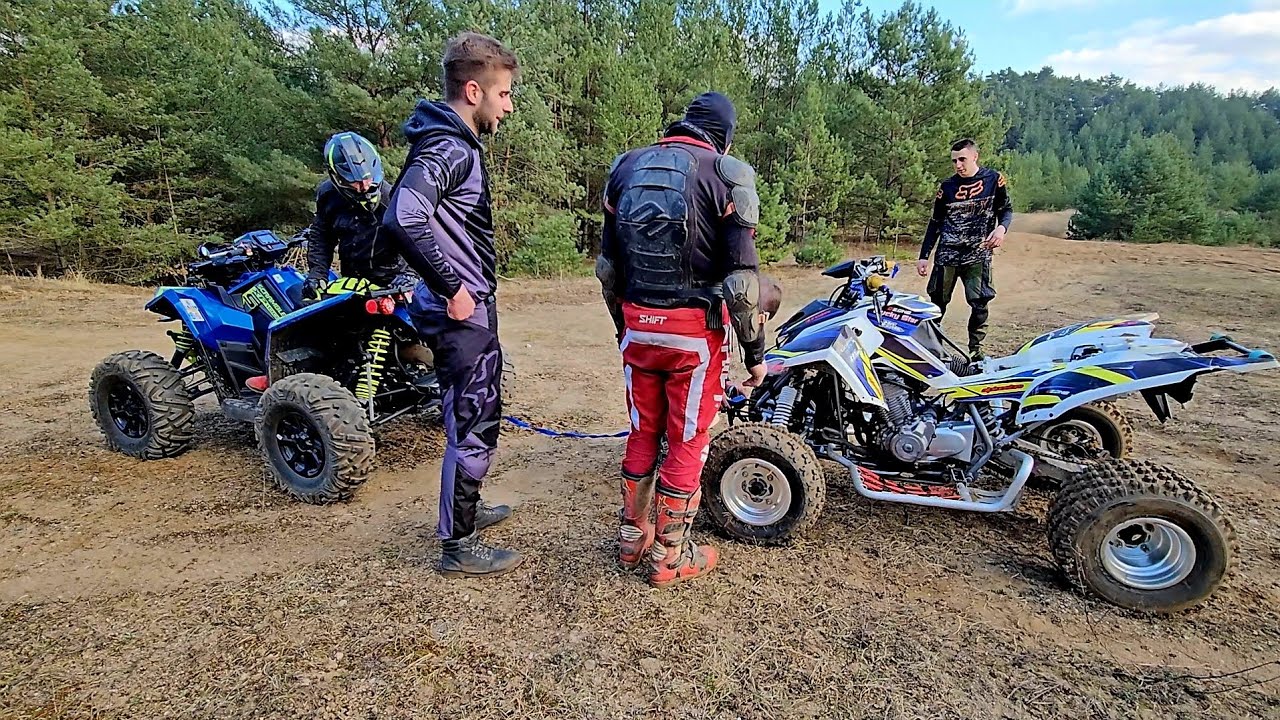Rolka Lucky Star CB 500 #quady seria -  swapy i przeprawa wspólnie upalanie.