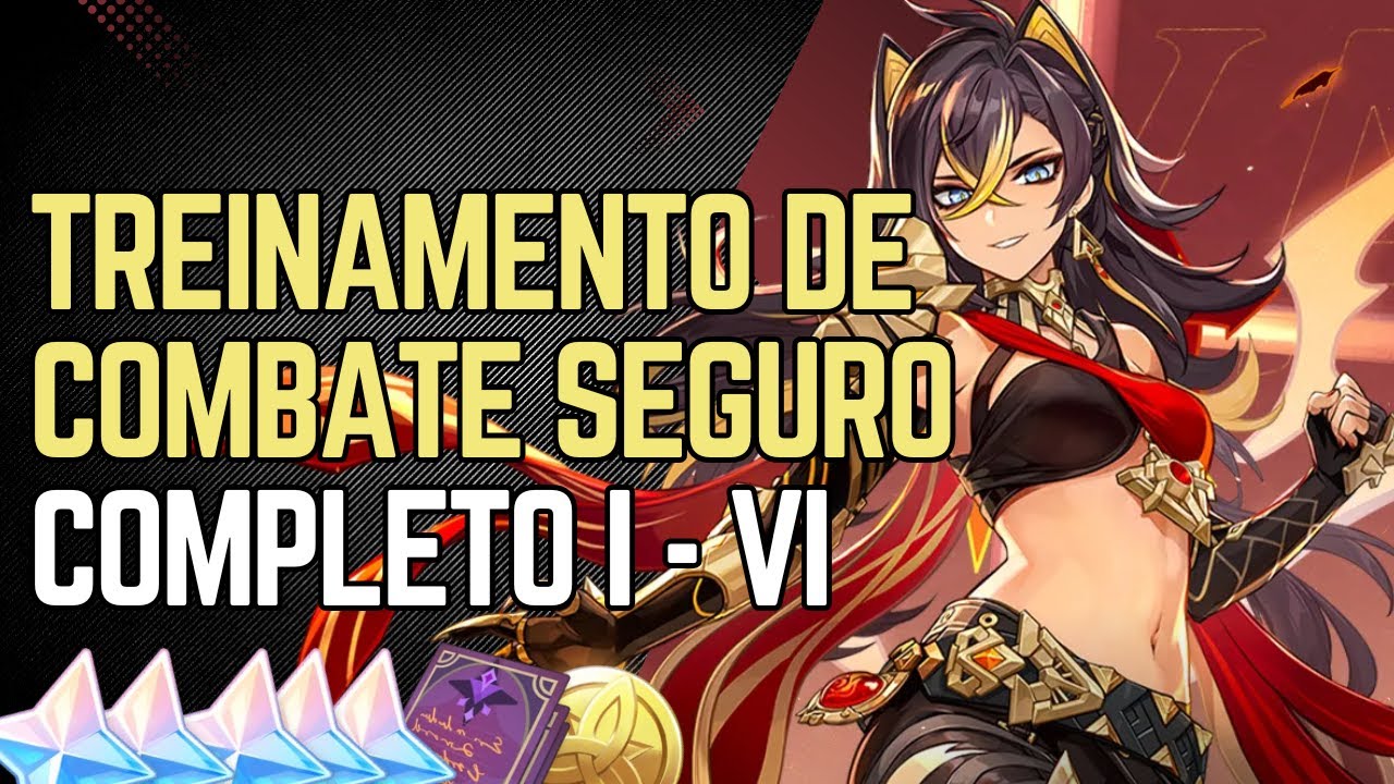 Treinamento de Combate Seguro-  Completo I - VI | Evento 6.1 |  Genshin Impact 6.1 Luna II