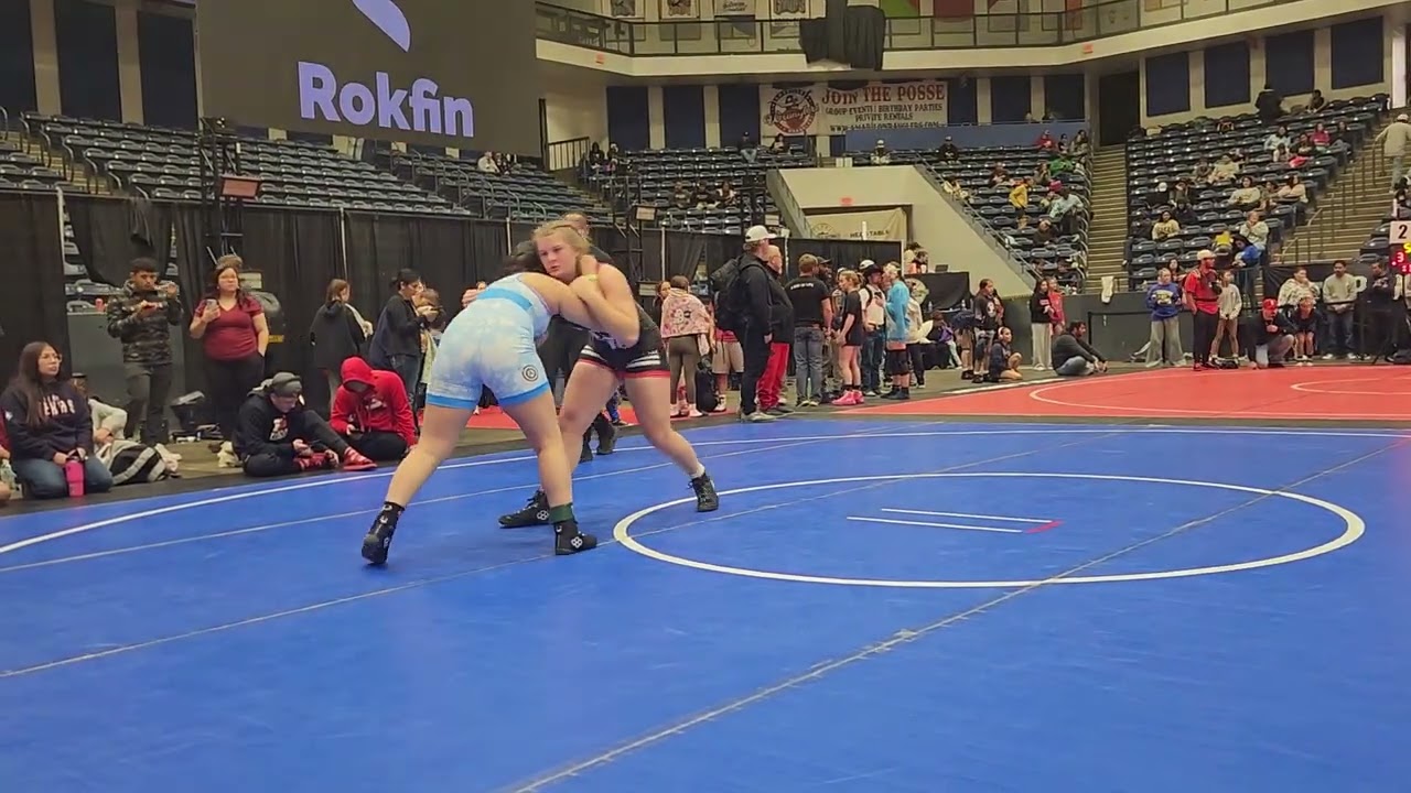 Audrey's fourth match at Panhandle Nationals- HS Girls Division 170lb, 11.29.2025 in Amarillo, TX