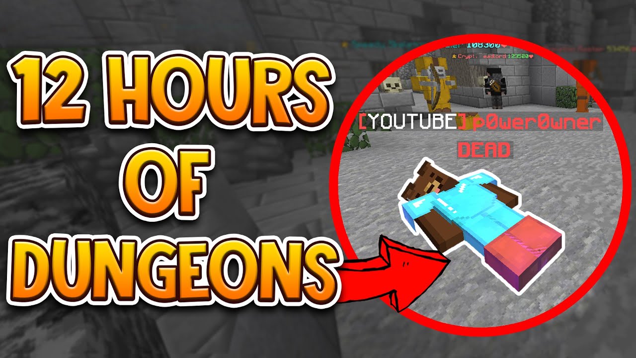 HYPIXEL SKYBLOCK | Grinding Dungeons for 12 HOURS!