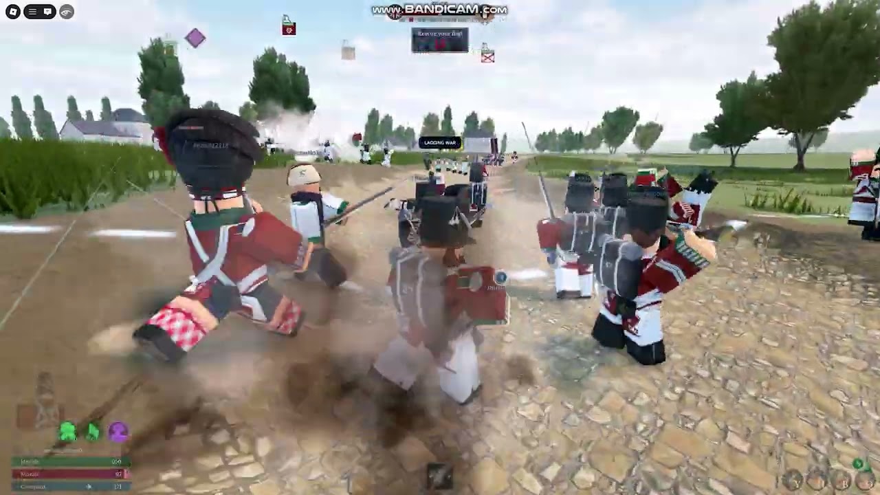 Napoleonic War Laggy Battle Scene