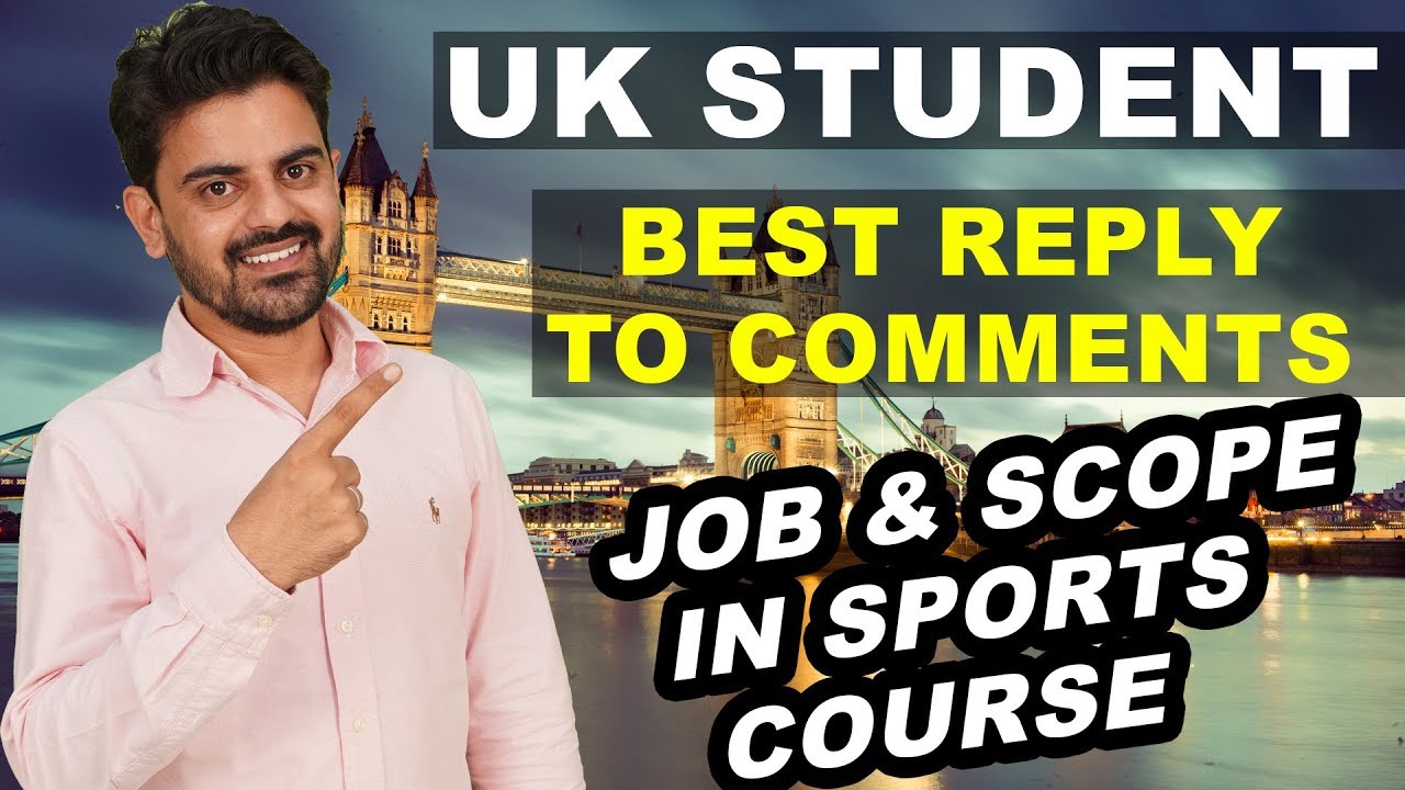 Job & Scope In Sports Course | UK Student Visa | UK immigration | Study In UK 2020 | Study Abroad