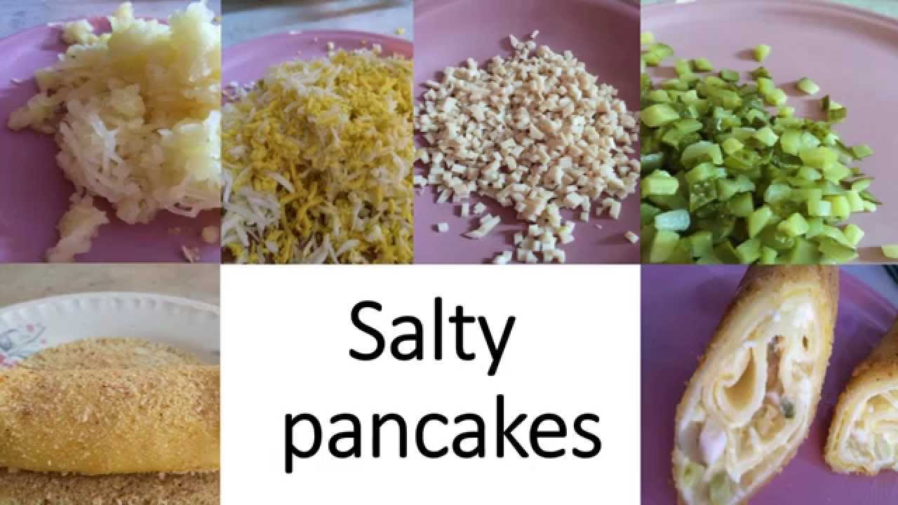 Salty pancakes