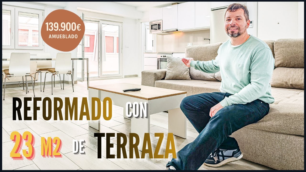 VENDIDO.PISO de 110 m² REFORMADO con TERRAZA de 23 m² en Carballo(A Coruña) por 139.900€