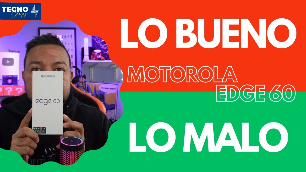 LO MALO y lo Bueno DE MOTOROLA EDGE 60