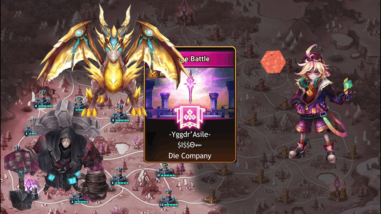 Autant d'offs sur les defs 4* que de bonnes lignes sur le BP - Siege Battle vs ṨIṨṨΘ⇜ et Die Company