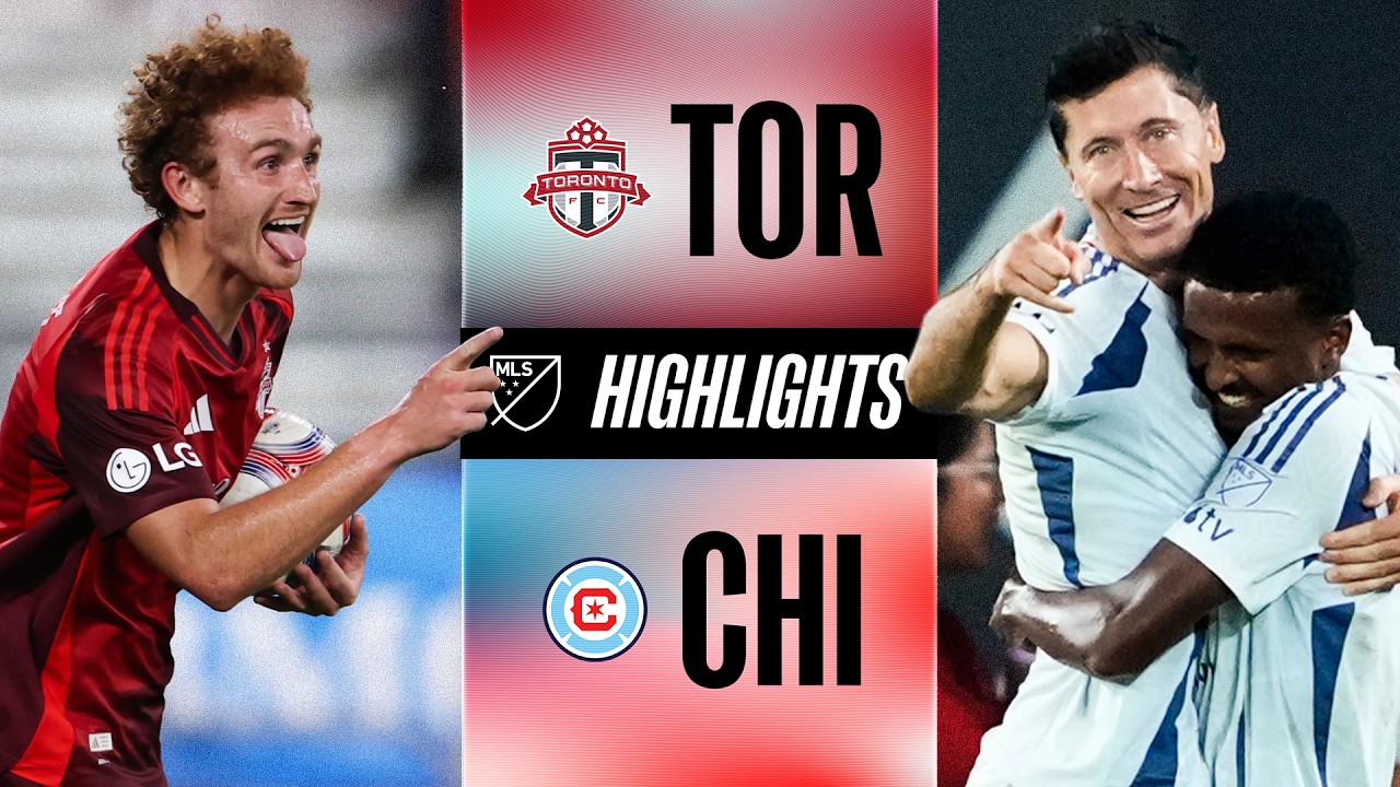 Toronto FC vs. Chicago Fire FC | Full Match Highlights | 8-Goals WILD Action!