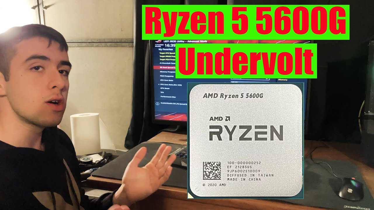 Понизьте напряжение вашего Ryzen 5 5600G, чтобы увеличить FPS и снизить температуру!