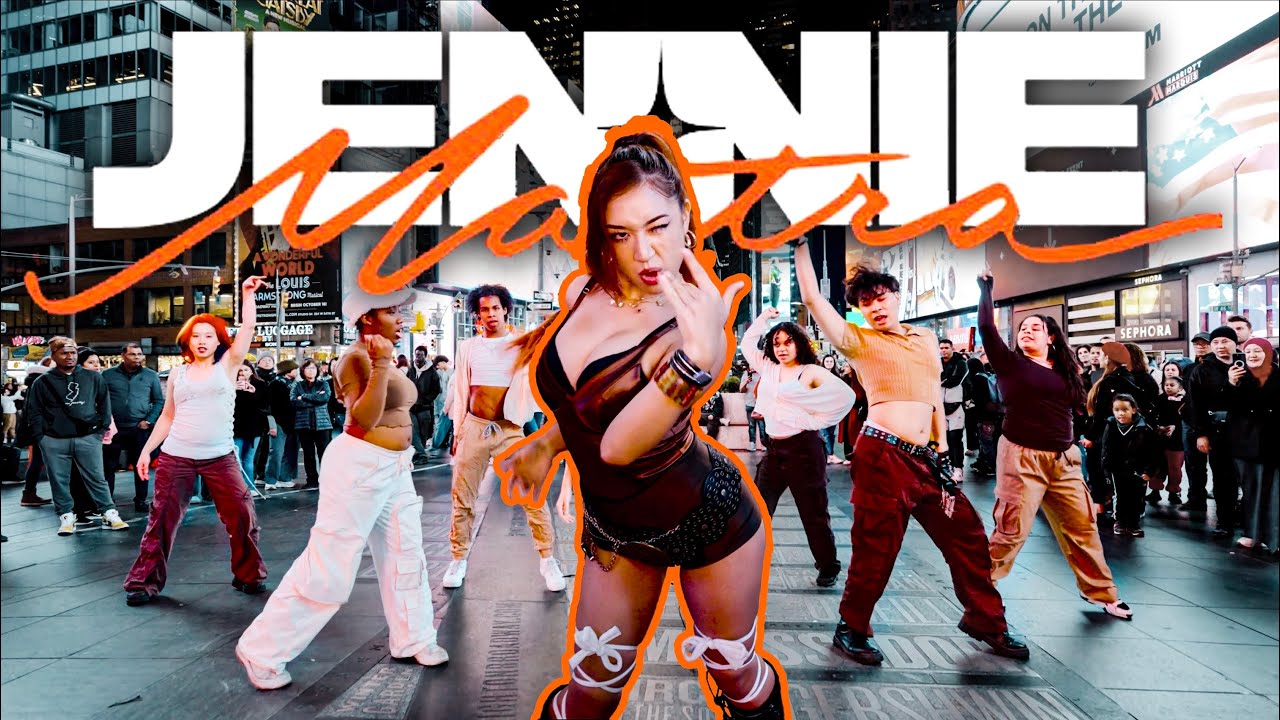[KPOP IN PUBLIC NYC |TIMESQUARE] JENNIE (제니) 'Mantra' | DANCE COVER | F4MX
