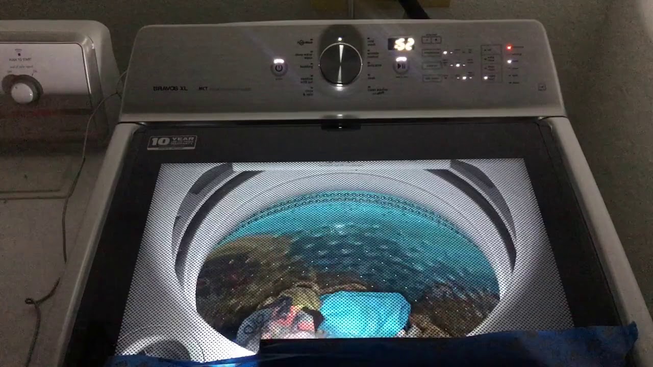 Maytag - 5.3 Cu. Ft. 11-Cycle Top-Loading Washer  Washing Machine  Wash Cycle