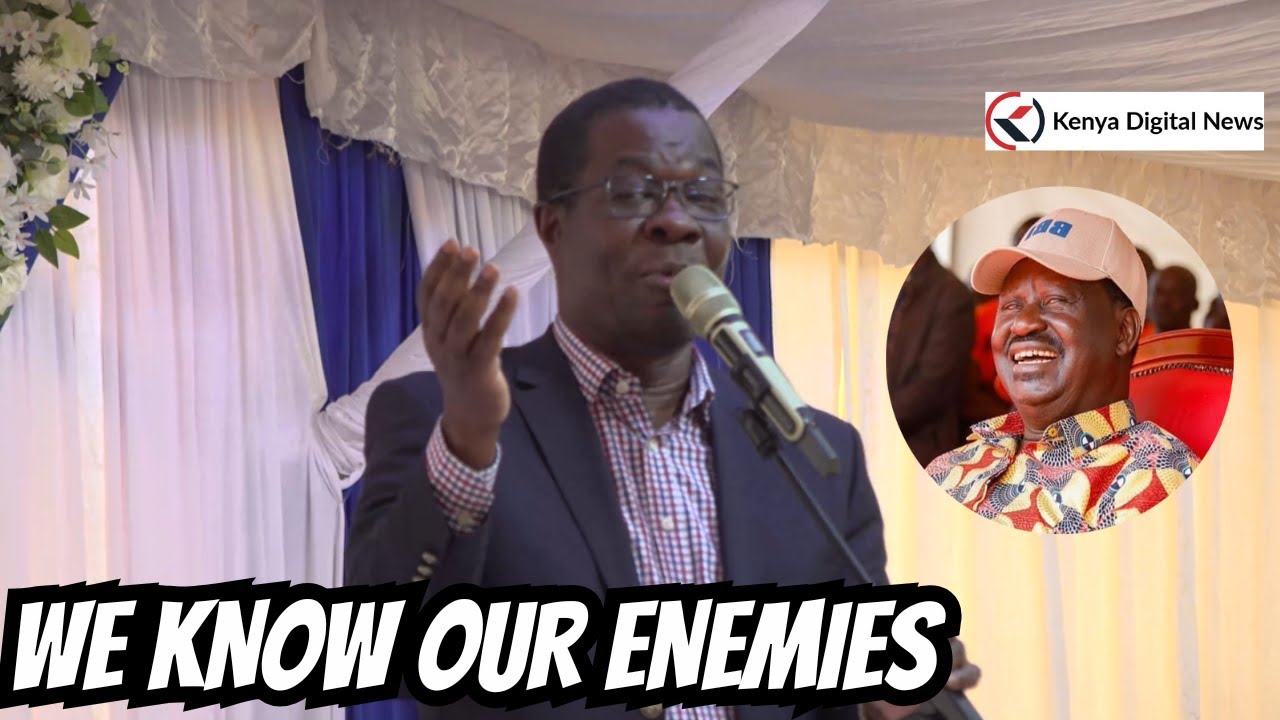 'Raila's AUC loss has exposed our enemies,' CS Opiyo Wandayi says in Siaya!