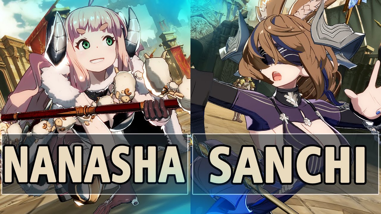 GBVSR:🔥Nanasha (Anila) Vs Sanchi (Galleon)🔥| High Level Gameplay.