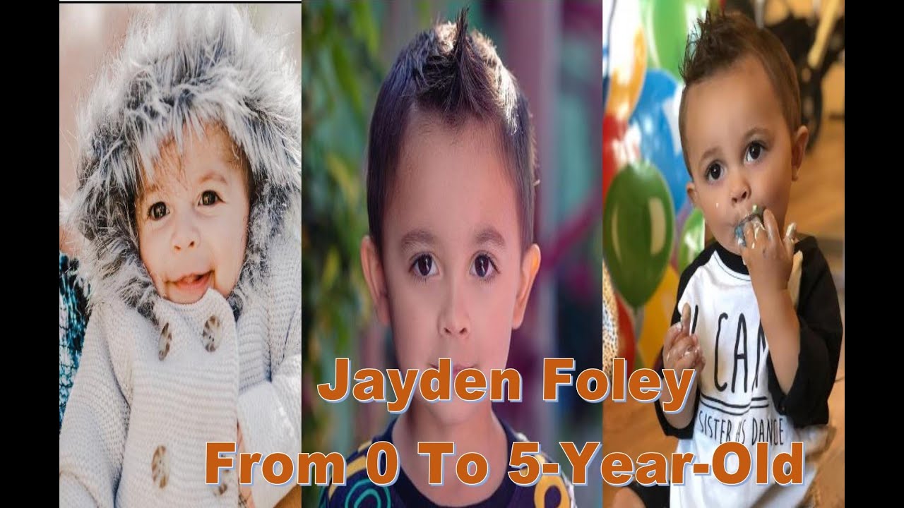 Jayden Foley (All In The Foley Family) Stunning Transformation From 0 To 5 Years Old
