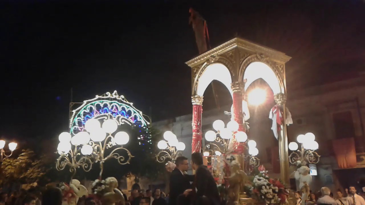 Rientro di San Sebastiano nella sua basilica ferla 2019