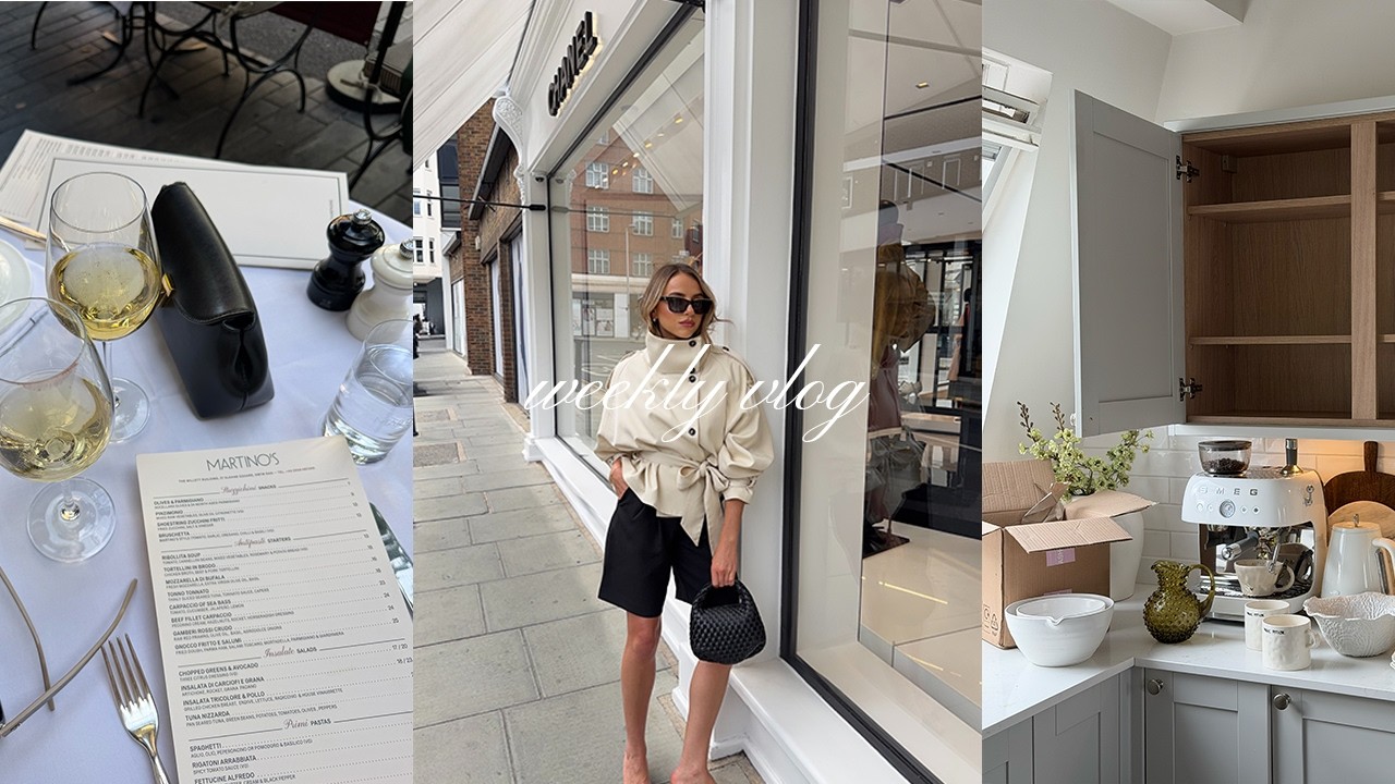 Weekly Vlog: Last week in London & Autumn Capsule Haul
