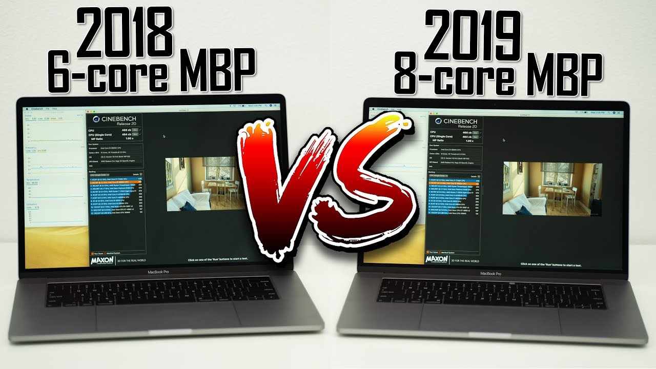 2018 vs 2019 MacBook Pro Thermal Throttle Comparison