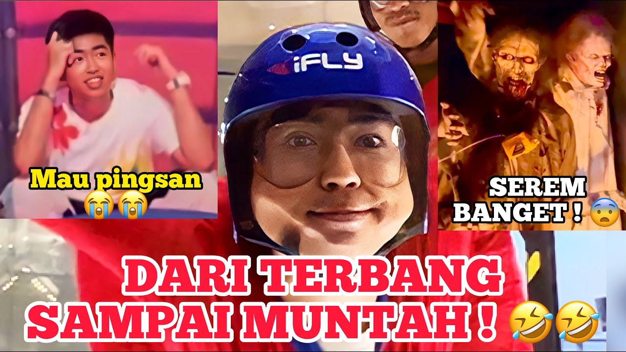RUSUH PARAH! Vlog Naik IFly dan bermain di Trans Studio Cibubur! | Ah… Mbolah VLOG #2