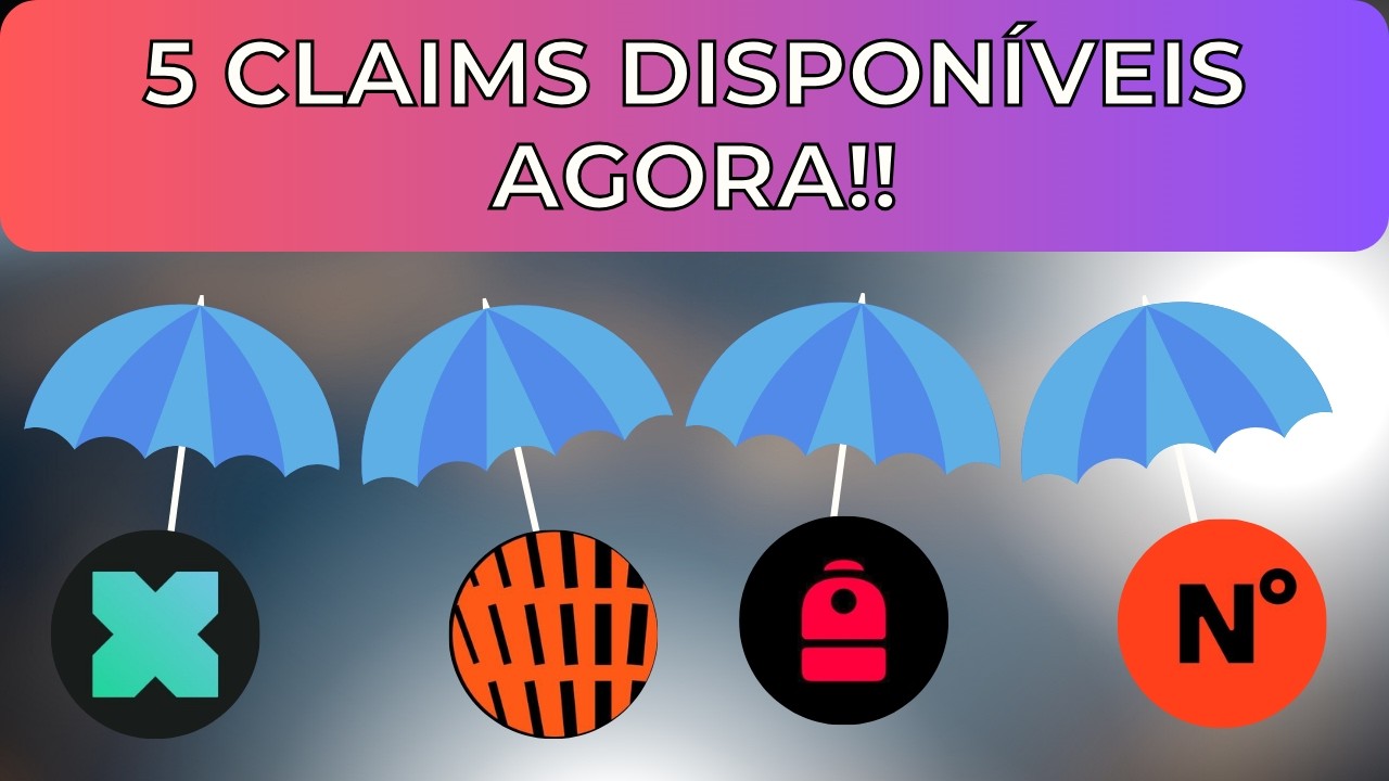 5 CLAIMS, PROJETO COM WAITLIST, NOVOS AIRDROPS E CHECKER - Airdrop Updates #277