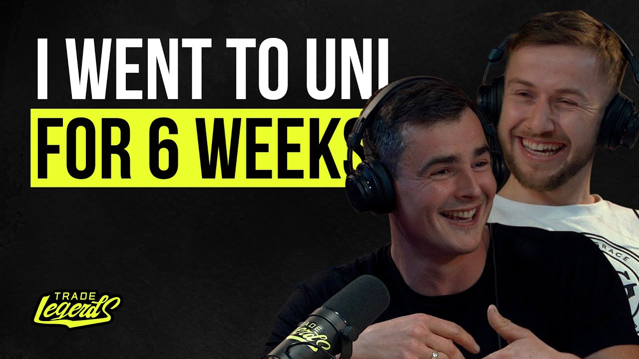 I QUIT University to become a BRICKLAYER | Trade Legends PODCAST | 027