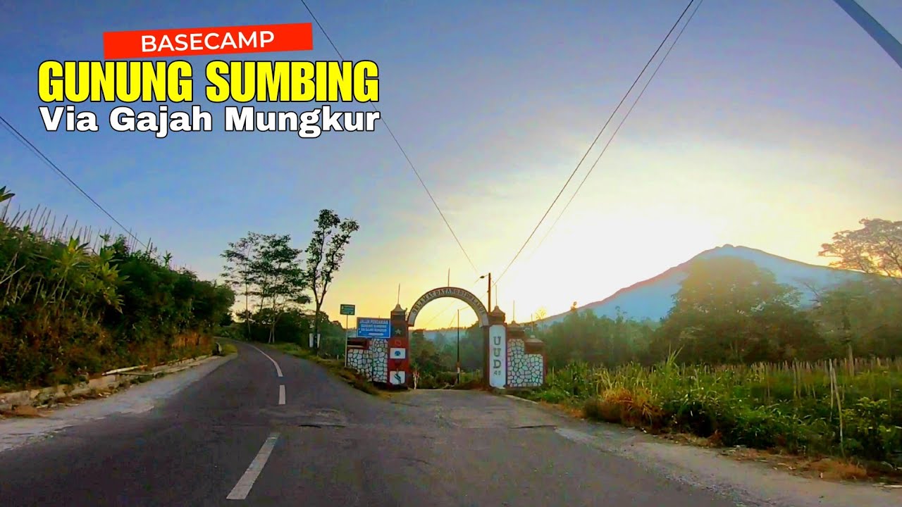 BASECAMP GUNUNG SUMBING VIA GAJAH MUNGKUR | Rute Lengkap Dari Pasar Kertek Wonosobo Menuju Basecamp