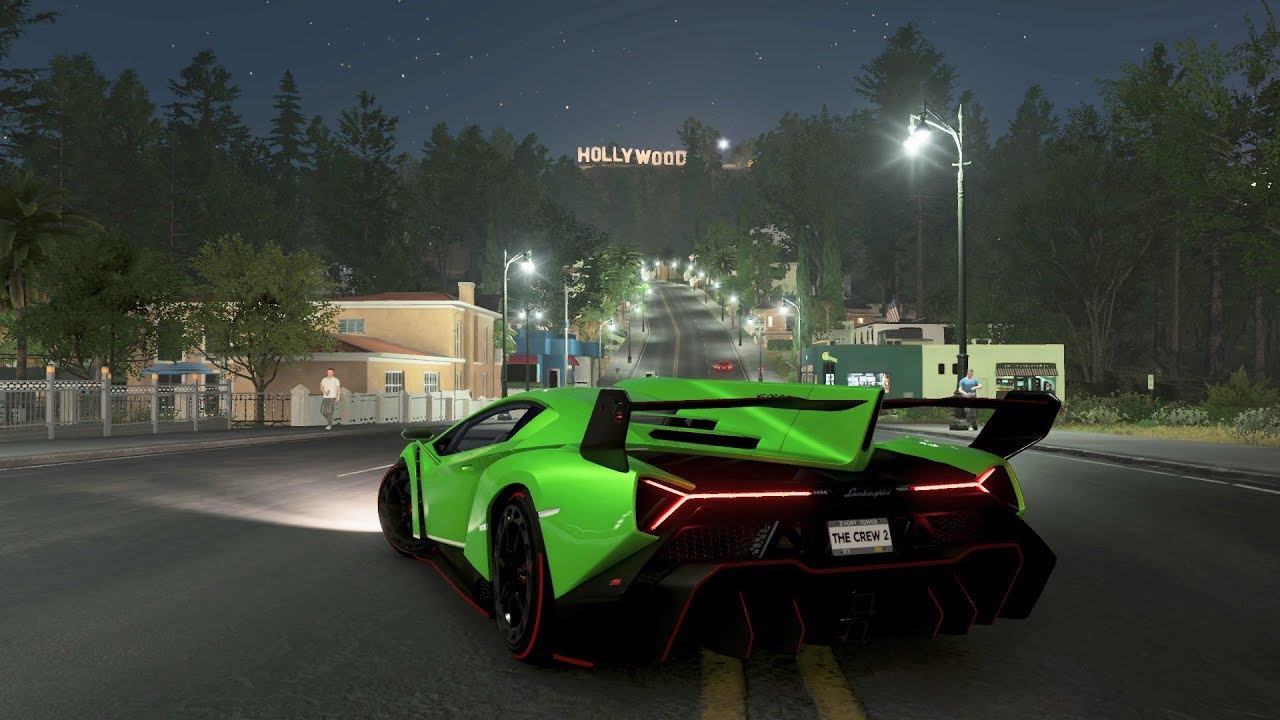 The Crew 2 - Los Angeles - Night Town Trip Free Roam Gameplay (PC HD) [1080p60FPS]
