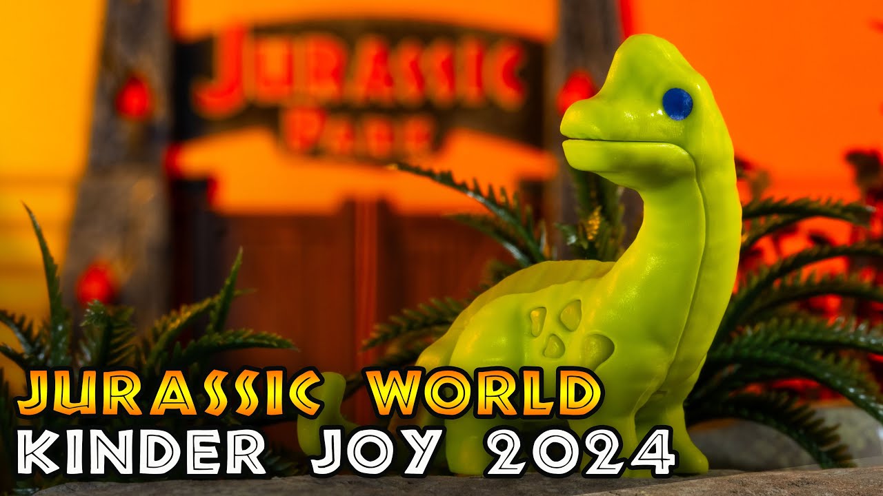 ÜBER 100+ JURASSIC WORLD KINDER JOY 2024 EIER geöffnet! Bekommen wir ALLE❓Ferreo Kinder