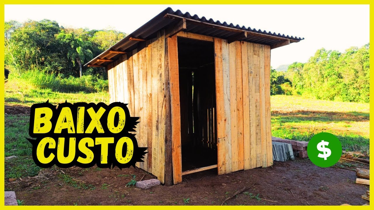 Construindo um BARRACO DE BAIXO CUSTO