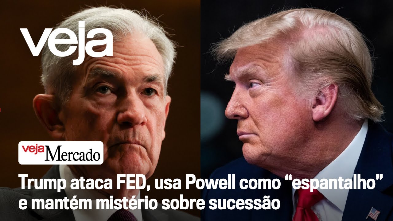 Trump ataca FED, usa Powell como “espantalho” e mantém mistério sobre sucessão | Mercado