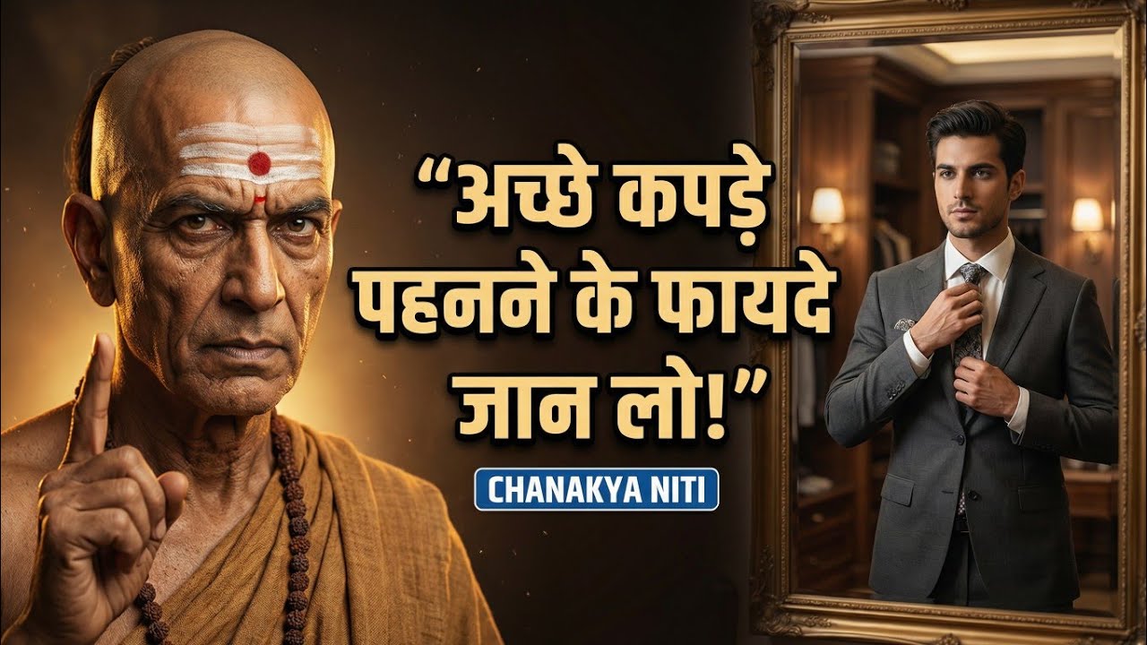कामयाब होना है तो, गरीब की तरह दिखना बंद करो - Chanakya Niti 🔥 अच्छे कपड़े पहनने के फायदे