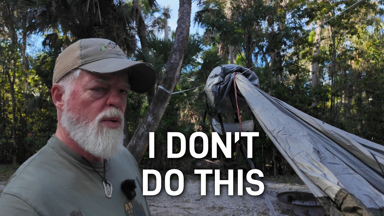 A Rare Campground Night in the Everglades | Hammock Camping & Surf-and-Turf