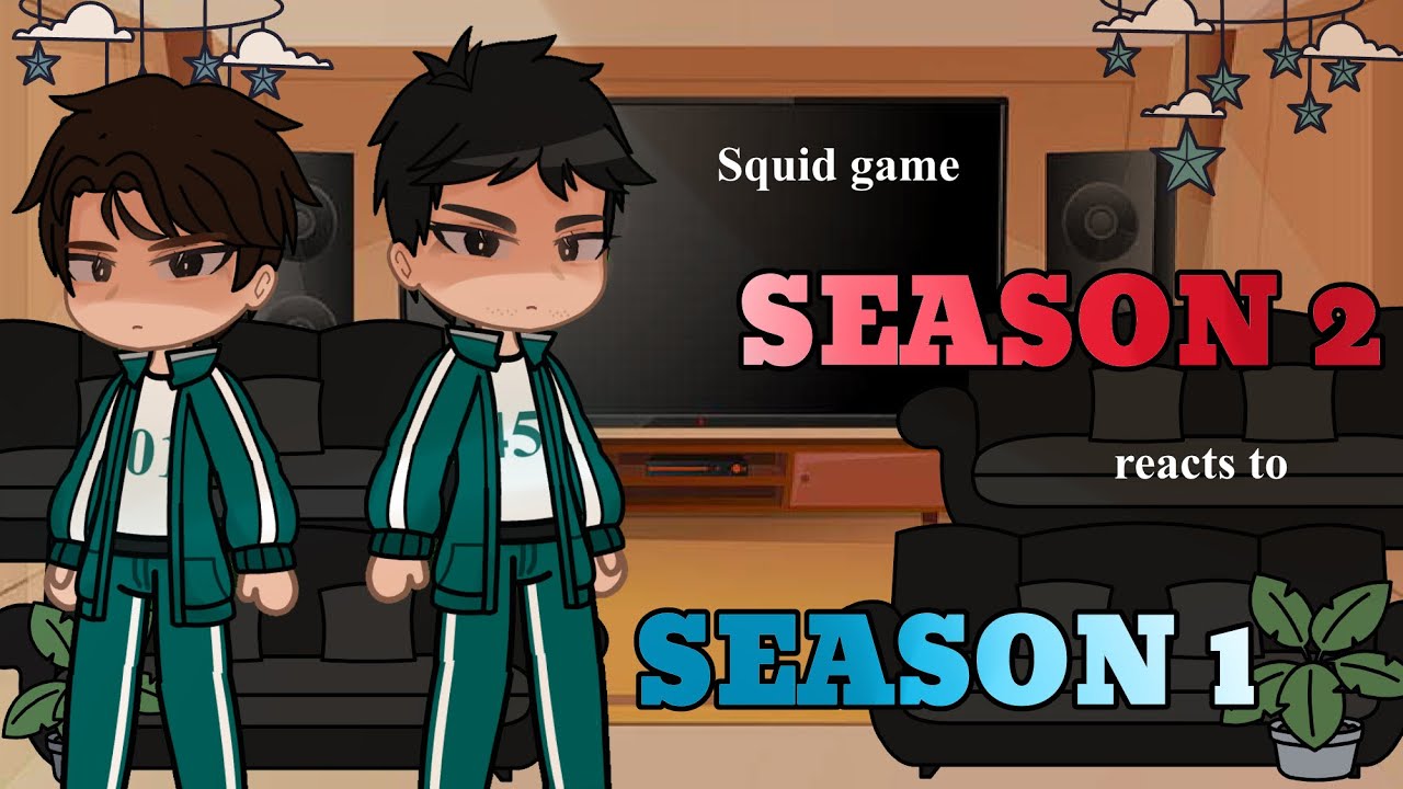 || Squid game 2 || “Season 2 reacts to season 1”//Strawacci// squid game reacts to//#456 #001 #120