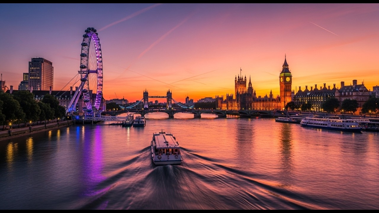 London Night Lofi 🌙🌧 City light| Urban Spring Study Beats