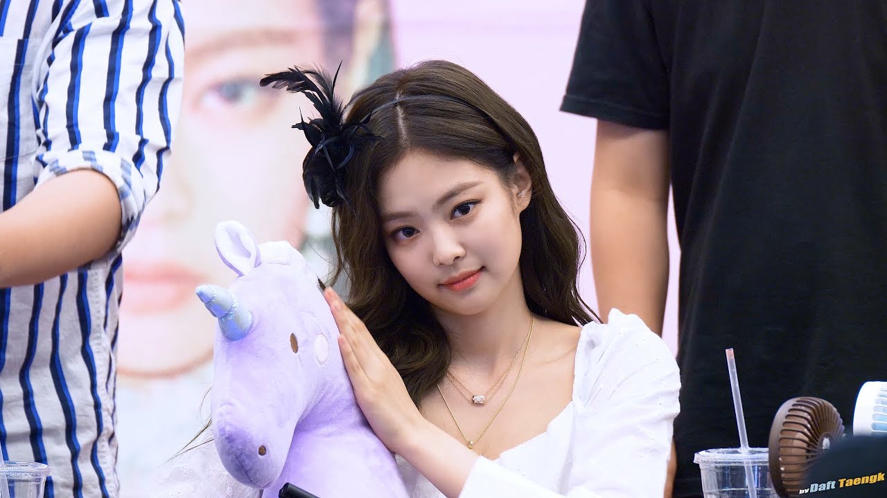 180624 제니 Jennie 블랙핑크 BLACKPINK @분당 AK플라자 팬싸인회 4K 직캠 by DaftTaengk