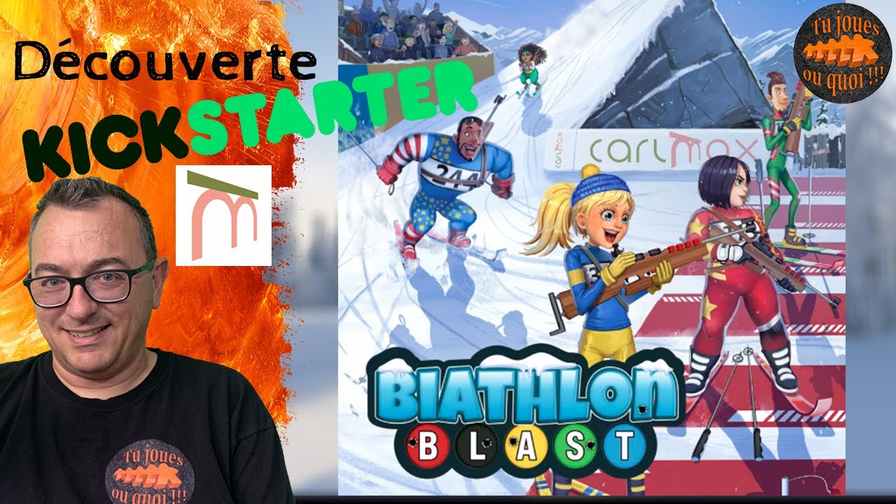 BIATHLON BLAST Découverte Kickstarter