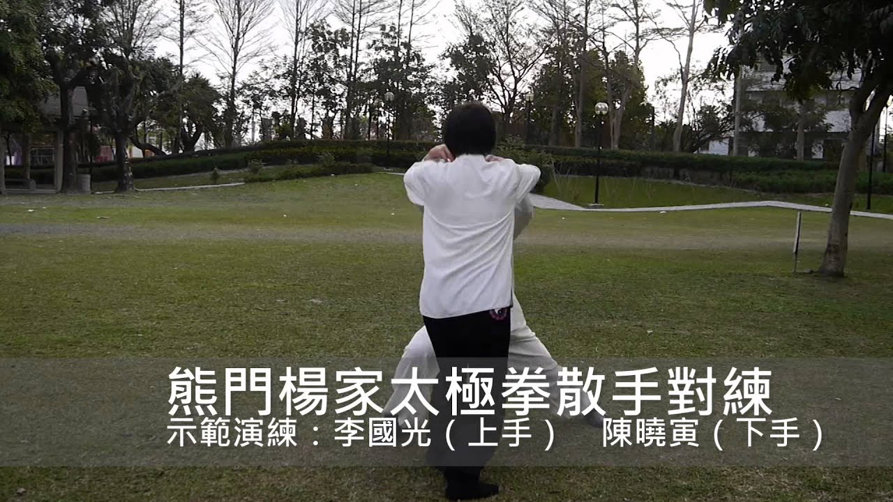 熊門楊家太極拳散手對練