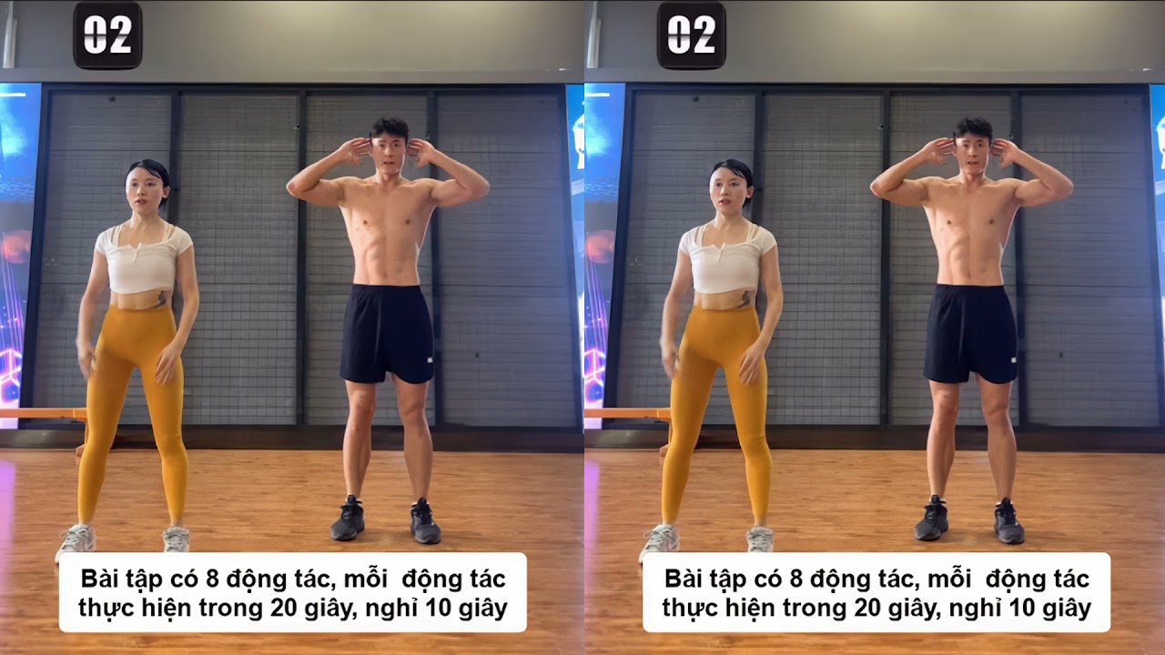 B&agrave;i Thể Dục 4 Ph&uacute;t Mỗi Ng&agrave;y (Cardio)