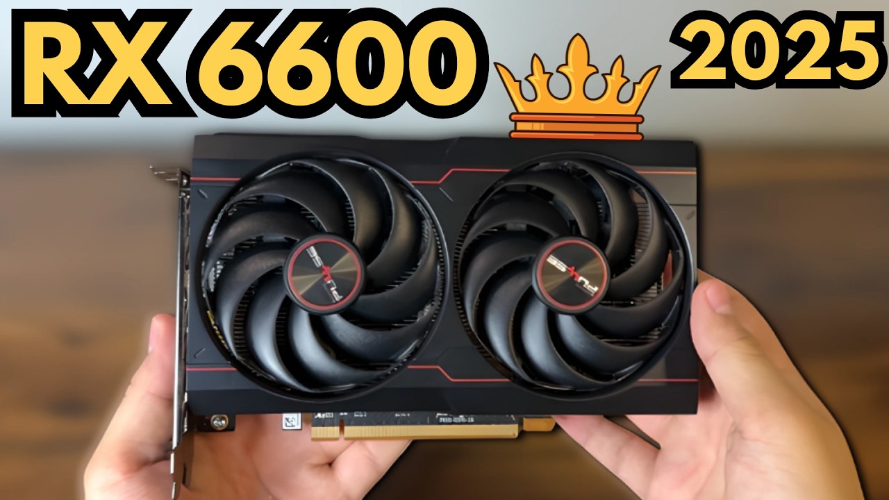 ¿VALE la PENA la RX6600 en 2025? | La Mejor GRÁFICA Calidad-Precio