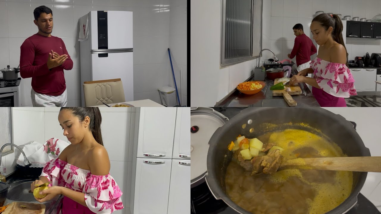 ESTAMOS DESISTINDO DO NOSSO CANAL ? + VEJAM O PORQUÊ MAL ESTAMOS GRAVANDO + MINHA ESPOSA FEZ SOPA!