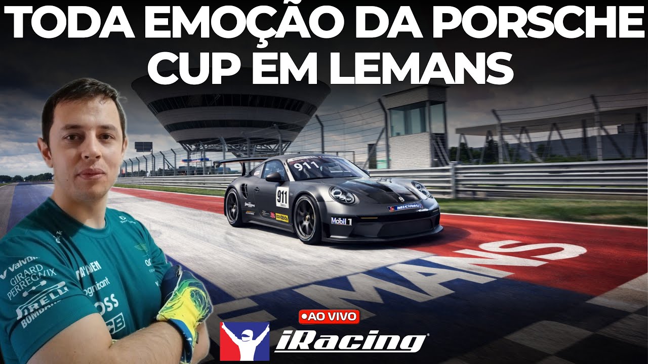 🔴TODA ADRENALINA DE PORSCHE CUP EM LE MANS ❗aula❗treinamento ❗pintura