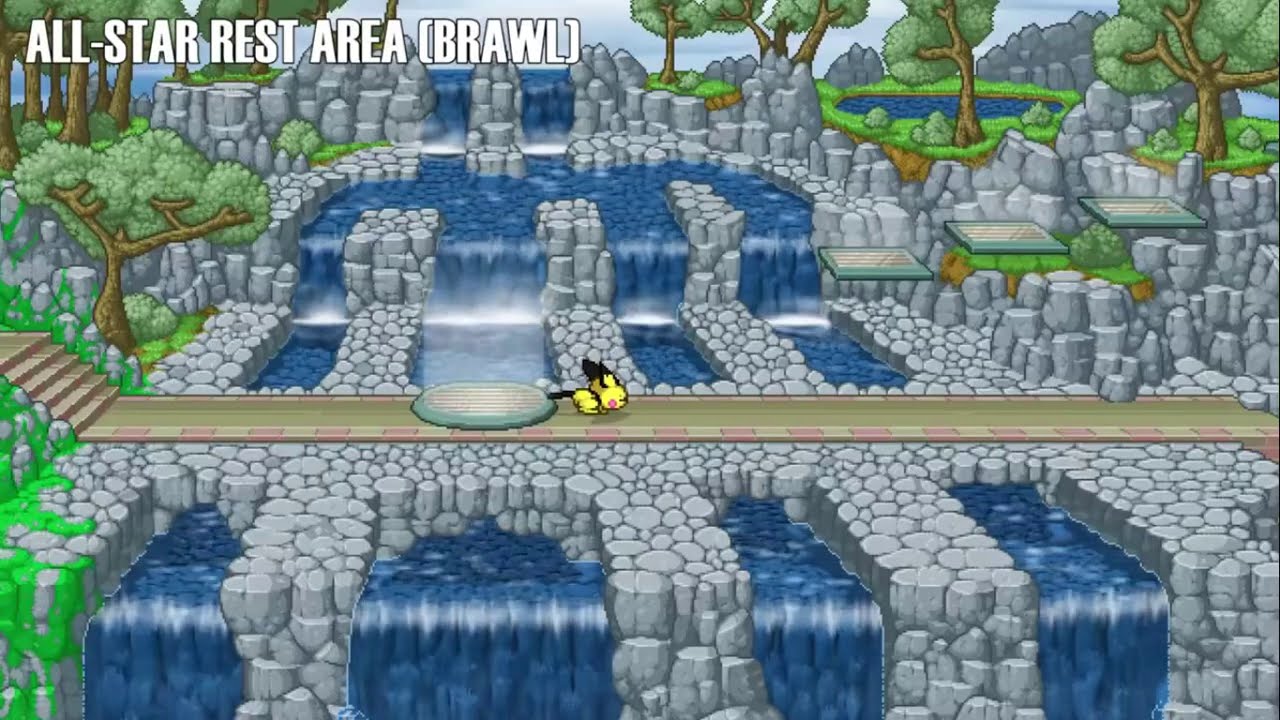 All-Star Rest Area [Brawl] | Super Smash Flash 2