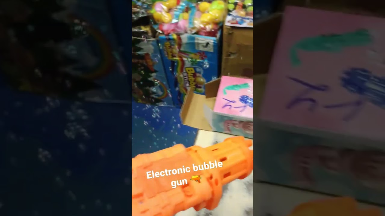 electronic bubble gun 🔫 new model available