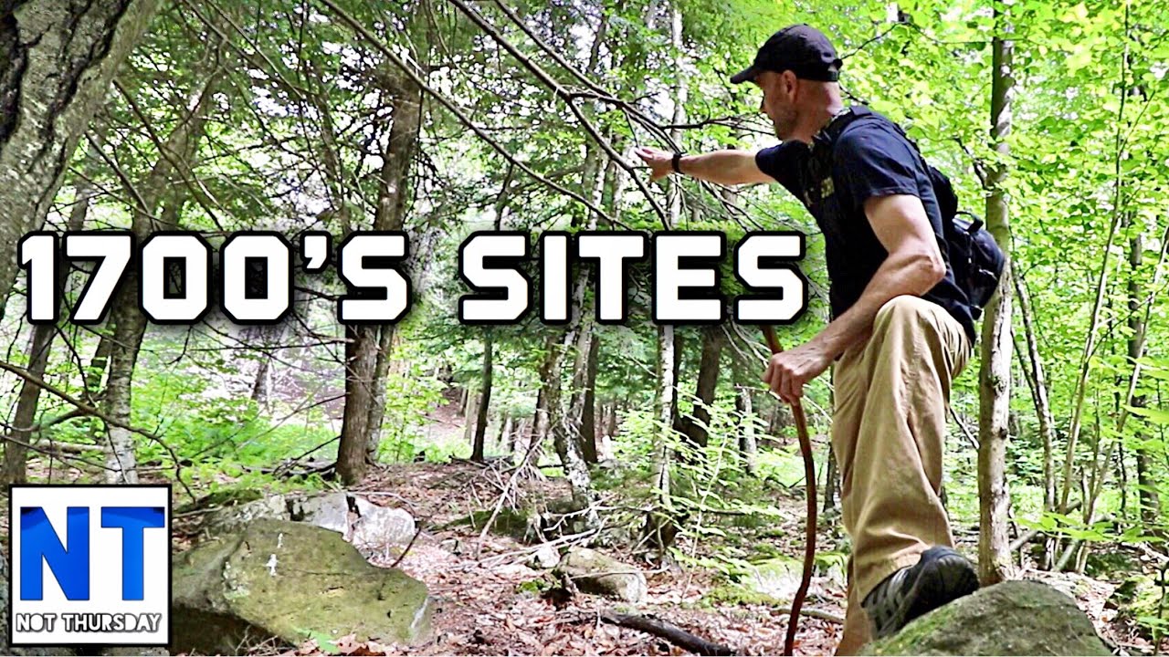 How to find colonial 1700s cellar holes in the mountains of NH New England history