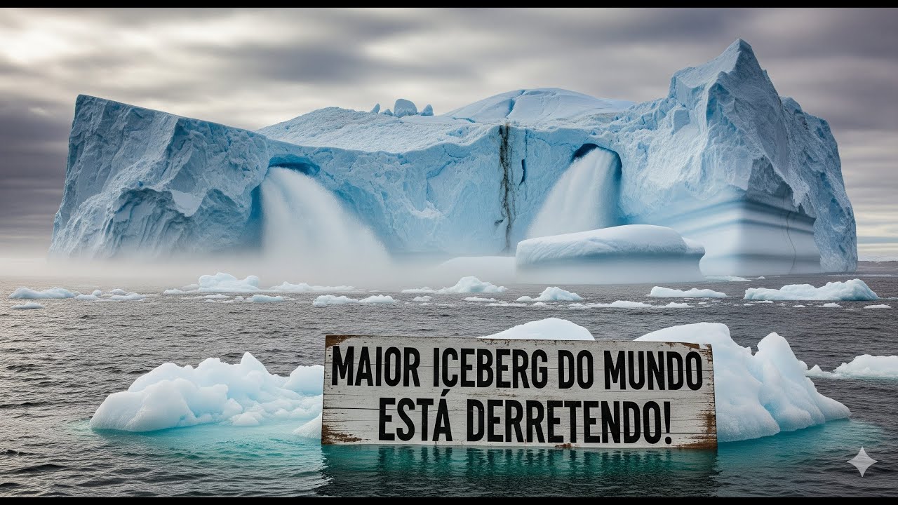 Maior Iceberg do mundo está derretendo!