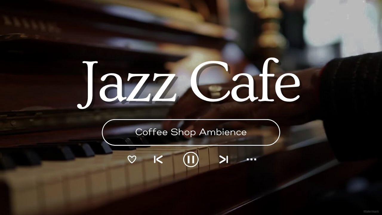 Smooth Jazz Music for Studying, Work 🌸 4K Spring Coffee Shop Ambience with Jazz Relaxing Music