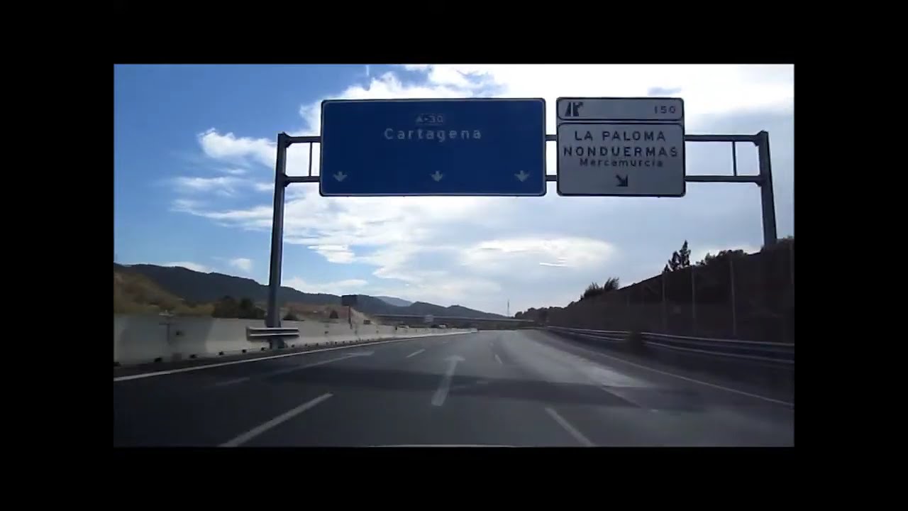 Autovia de Murcia A-30 Spain