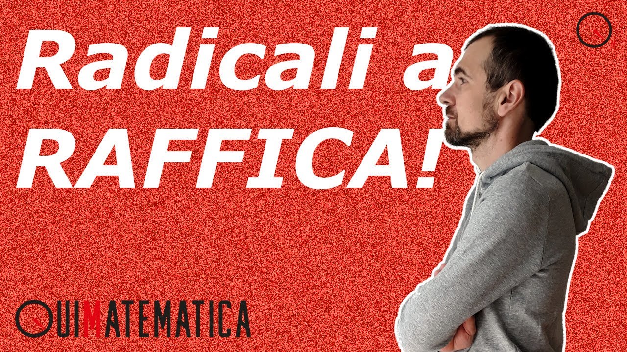 ✔️ Radicali a raffica 👨‍🎓👩‍🎓 Esercizi di ripasso per allenare il colpo d'occhio 👀